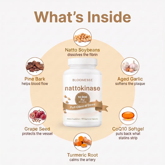 Bloomesse Nattokinase 10.000 FU Complex