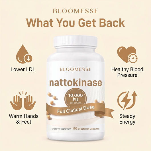 Bloomesse Nattokinase 10.000 FU Complex