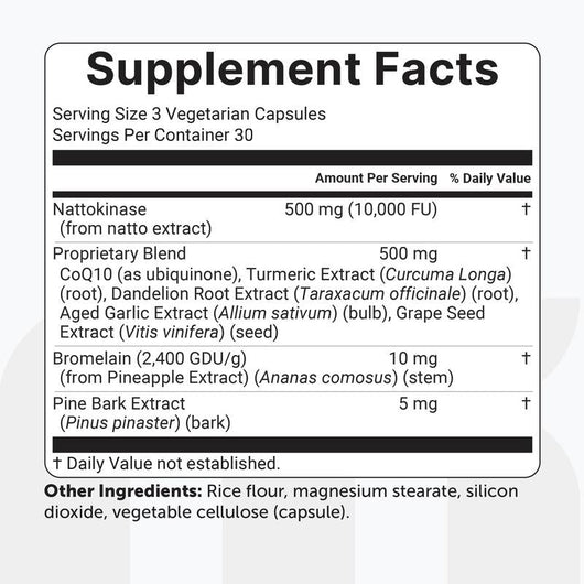 Bloomesse Nattokinase 10.000 FU Complex